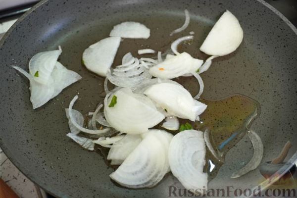 Рыба, запечённая с кабачками (в пергаменте)